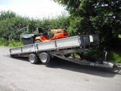 Sit Ride Mower Delivery Collection